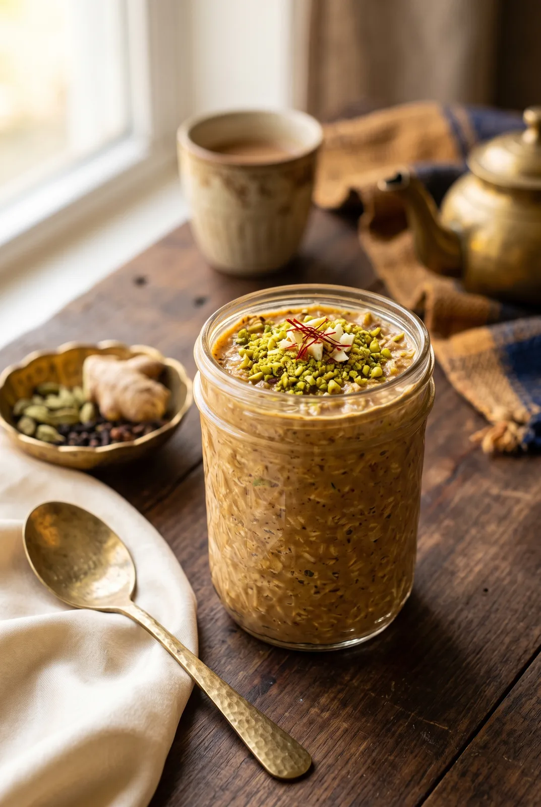 Masala Chai Overnight Oats