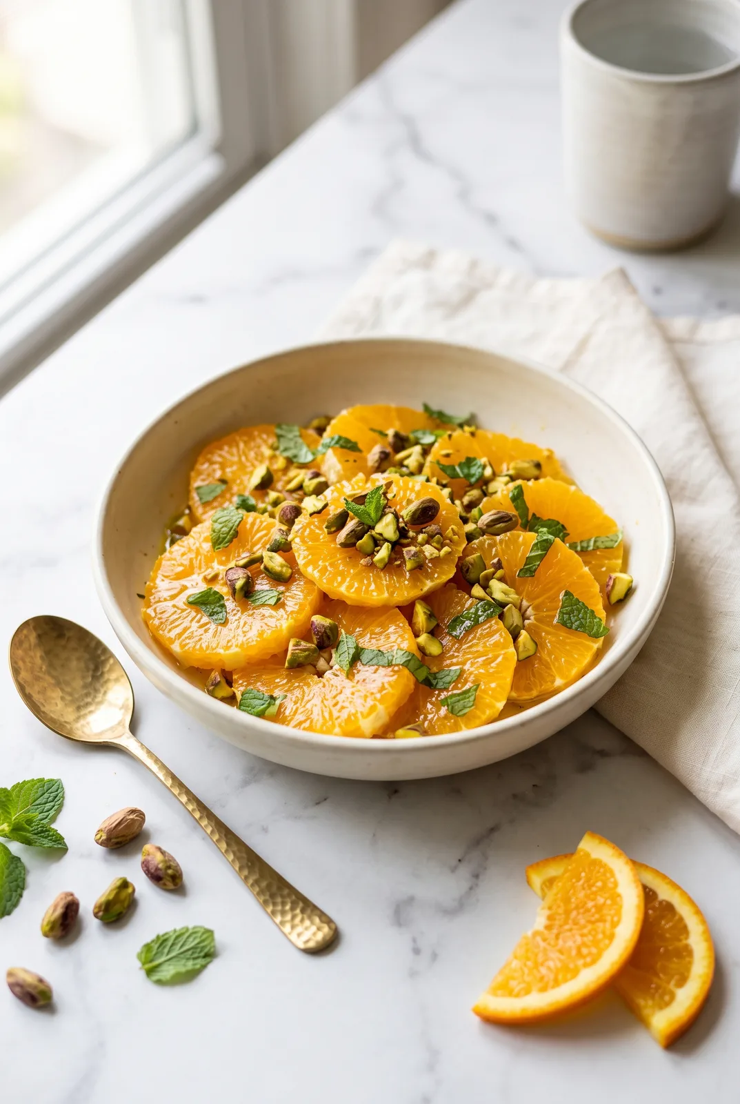 Orange Pistachio Salad