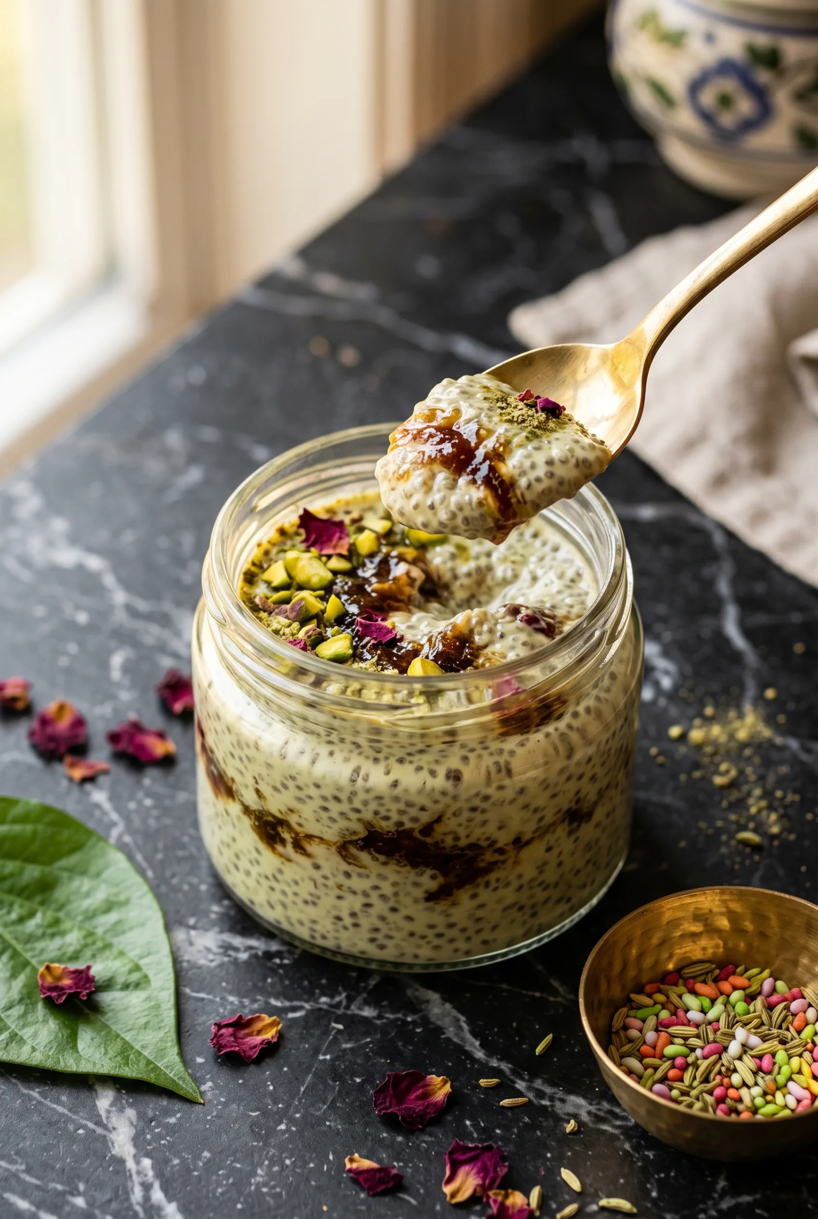 Paan Chia Pudding