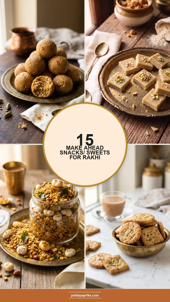 Rakhi Gift Boxes: 15 Make-Ahead Indian Snacks & Sweets