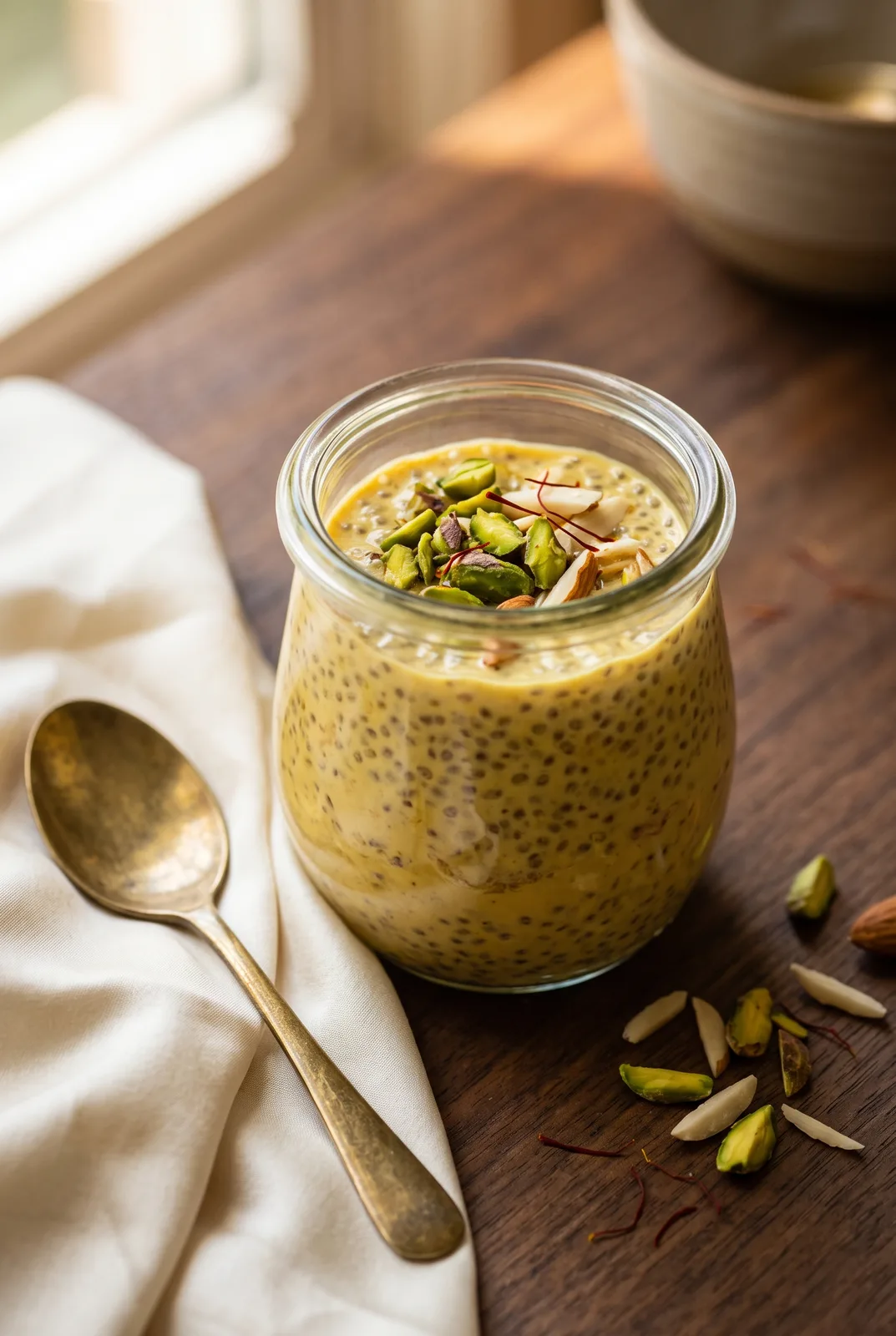 Rasmalai Chia Pudding