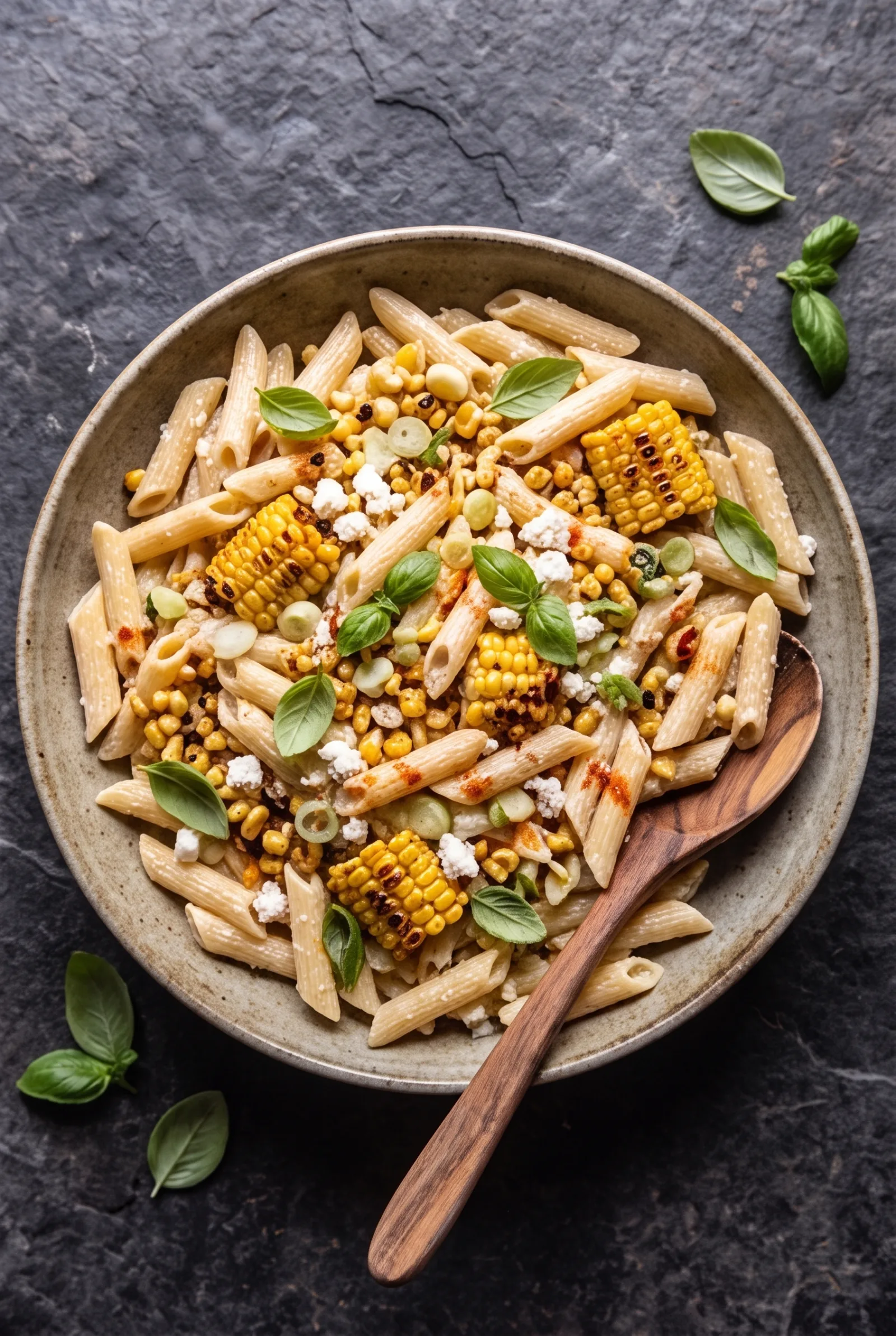 Roasted Corn Protein Pasta