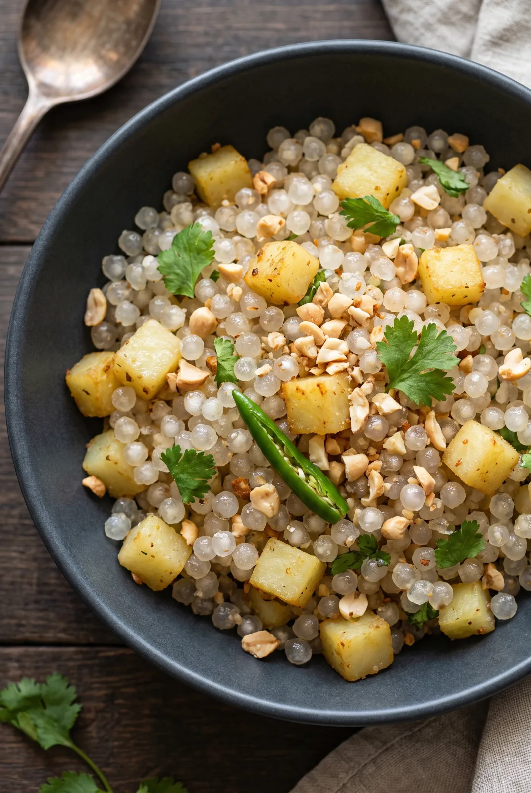 Sabudana Khichdi (Low Oil)