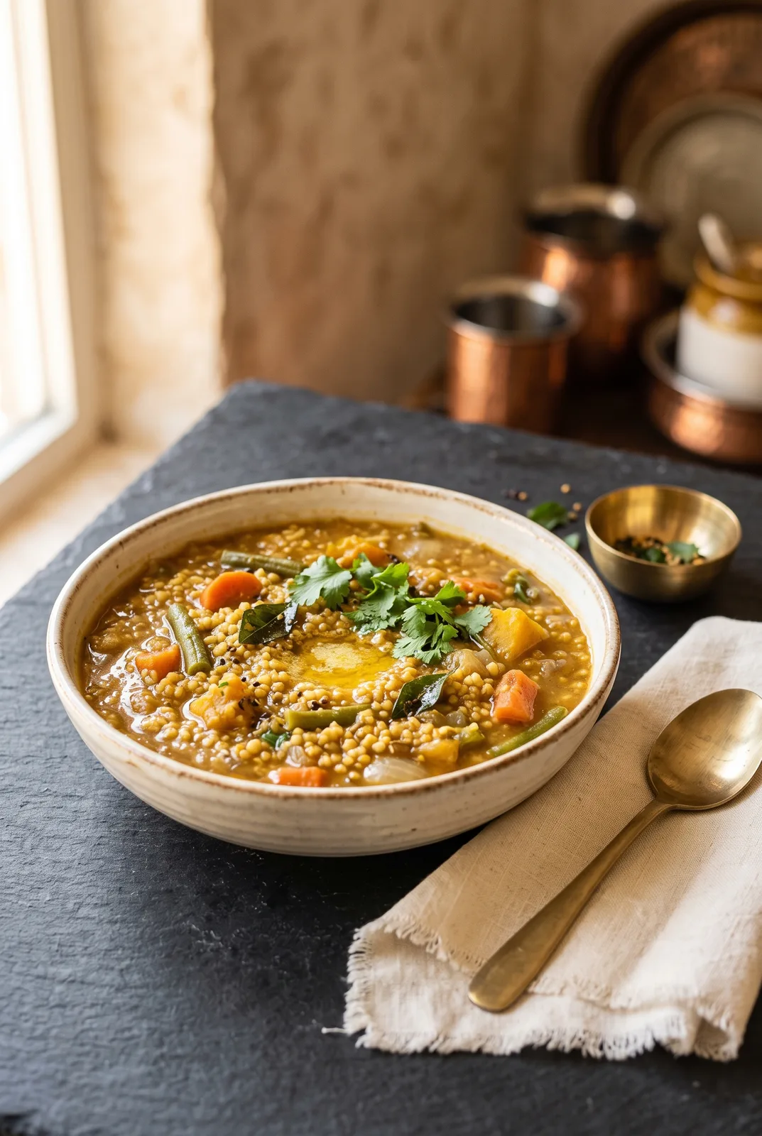 Instant Pot Millet Sambar