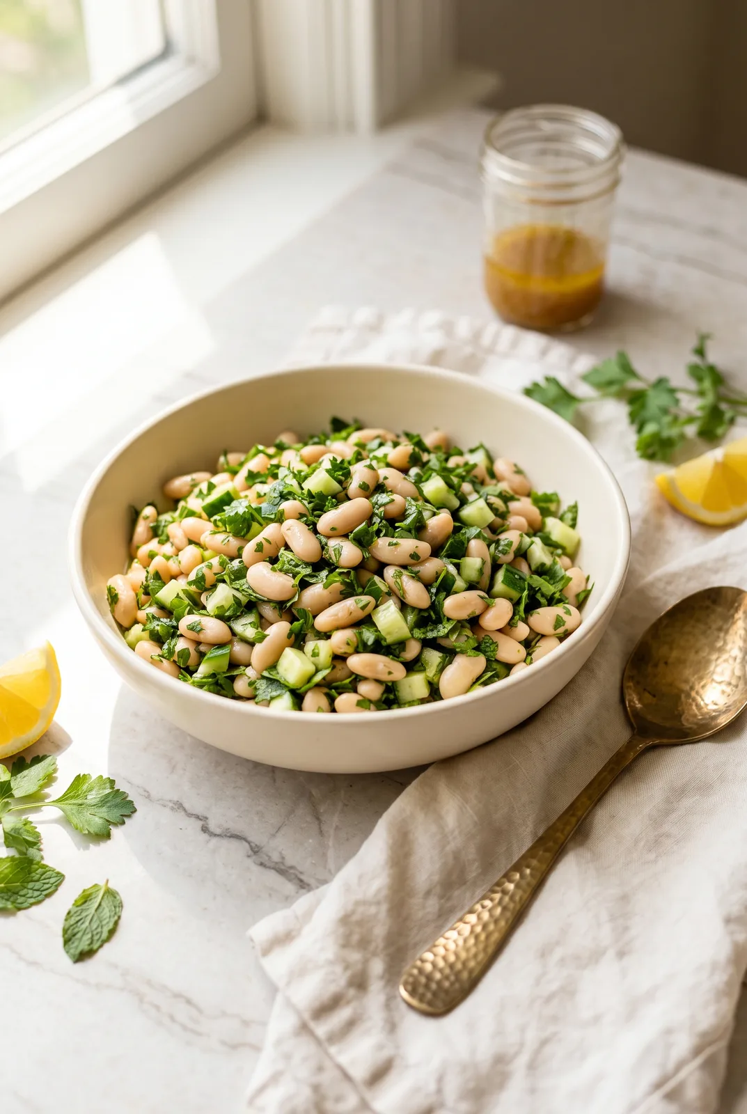 White Bean Herb Salad