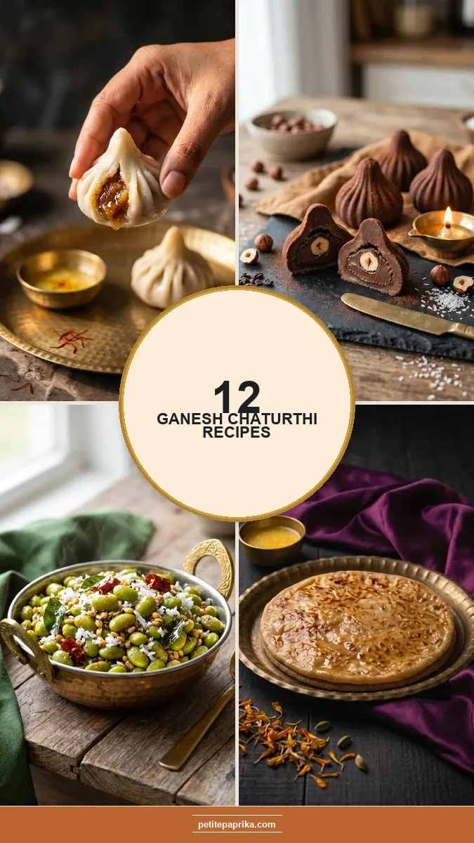 Ganesh Chaturthi Recipes (Modak, Sundal & Easy Prasad)