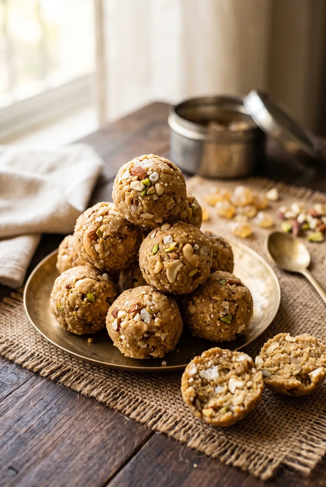 Gond Ke Laddu Recipe (Edible Gum Ladoo for Winter)