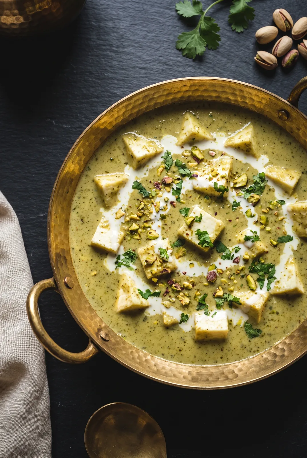Pistachio Paneer Curry
