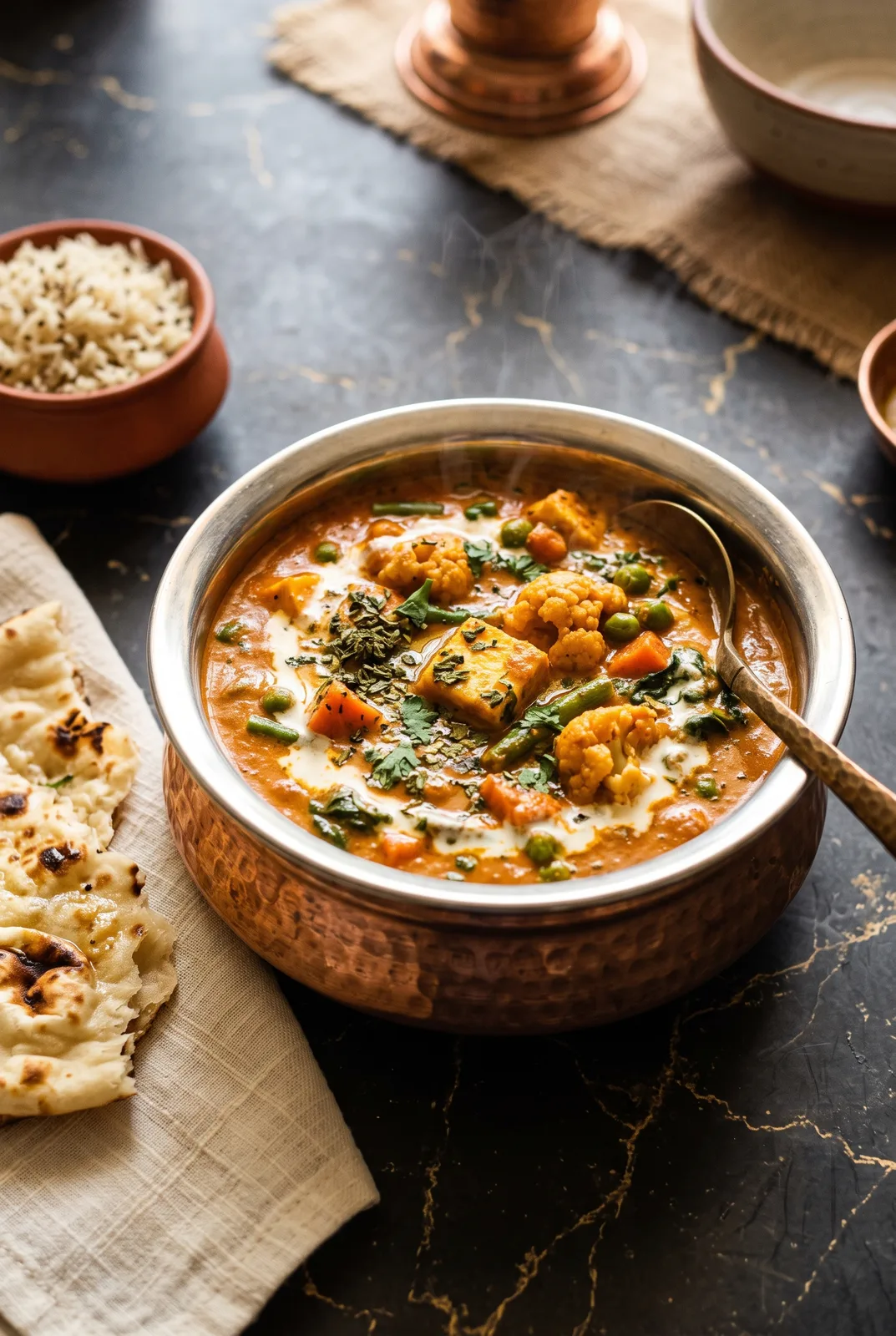 Veg Nizami Handi (Restaurant Style Hyderabadi Mix Veg)
