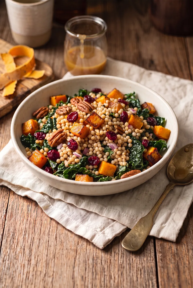 Fall Pearl Couscous Salad