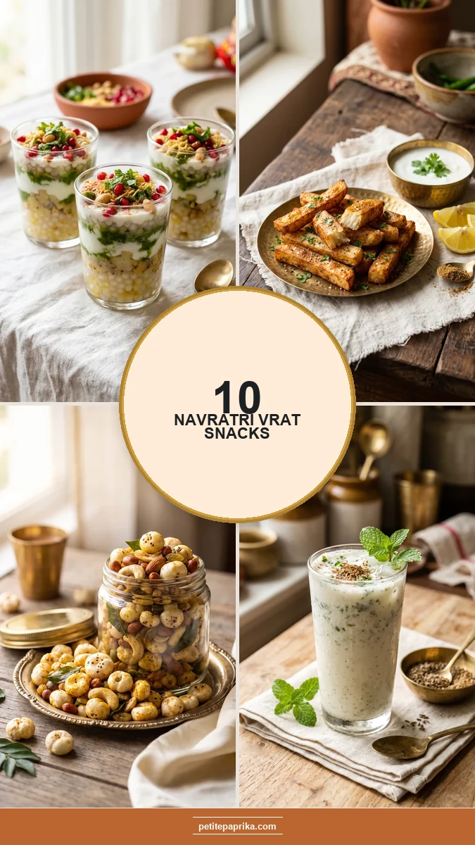 Navratri Vrat Snacks and Chaat (Farali)