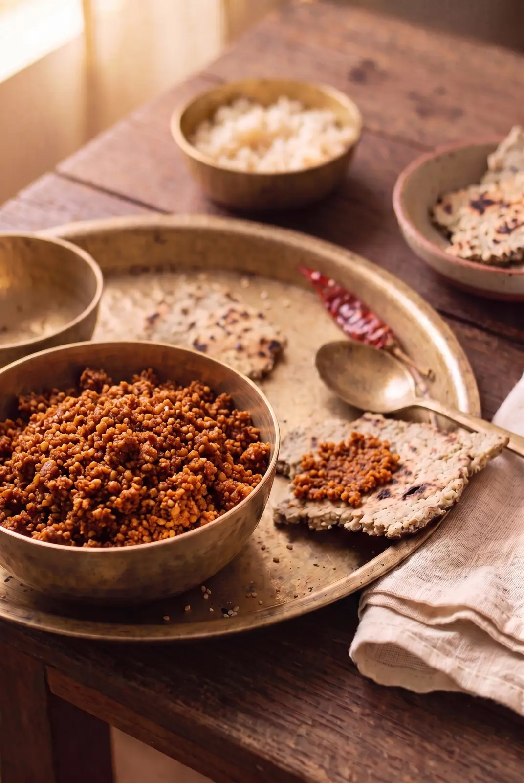 Sesame Chutney Recipe (Til / Nuvvula Chutney)